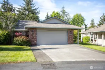 HOA maintained exterior includes roof, yard, roads, and siding. Buyer to verify.