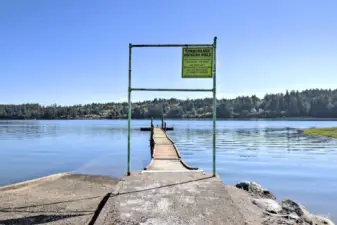 Timberlake residents salt water access