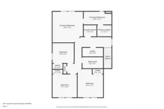 Upstairs Floor Plan