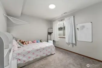 Lower level bedroom.