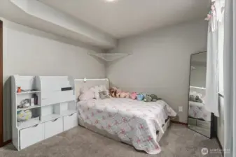 Lower level bedroom.