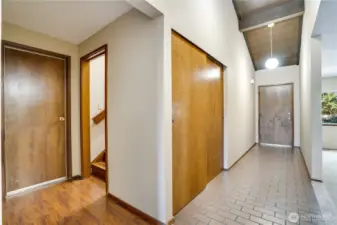 Spacious Coat Closet and Entry