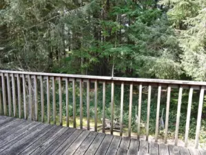 Upstairs 1st Bedroom Deck View.