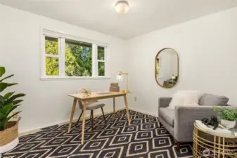 Second level Office/Den