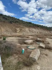 Septic is on the property. This is the drain field designation