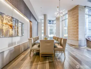 Owners club dining conference table