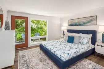 Primary bedroom suite