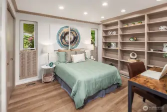 Library or second bedroom