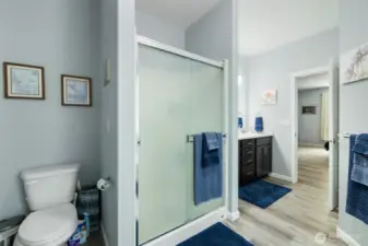 Primary shower