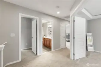 Upstairs Foyer.