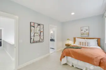 another view of the 2nd bedroom