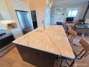 Quartz Countertops Throughout