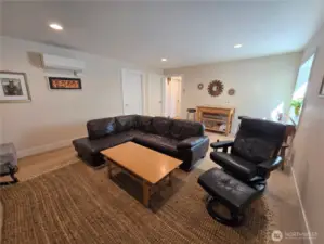 Finished Basement Living Area