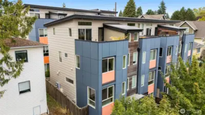Southest corner townhouse.