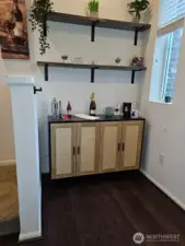 Fun coffee bar or Specialty Bar area
