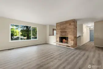 Upstairs living room