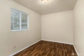 Additional space in laundry room.