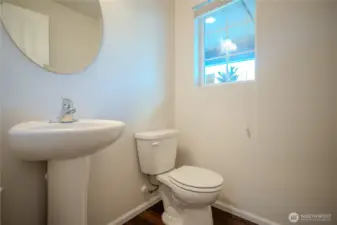 main floor guest bathroom