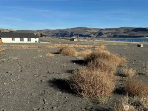Lot View towards neighboring property