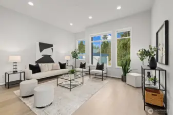 Living room (staged)