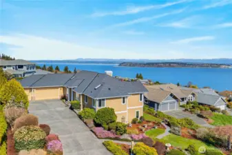 3-car attached garage