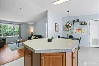 Great space for entertaining, spacious, light and bright.