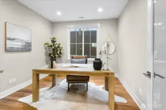 Downstairs Office