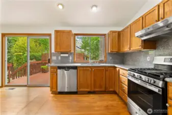 Kitchen with Eating Space