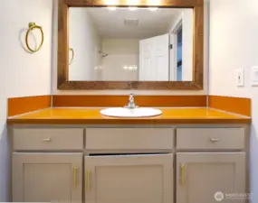 hallway bathroom