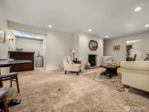 Another view of the Living Room area and view back into the Dining Room.