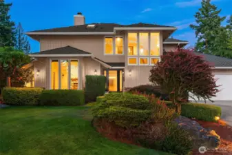 Welcome to this one-owner, serene updated home with complementary landscaping lighting. Improvements include a 50-year Presidential series roof, security system, LowE Argon windows, separate workshop in garage and spacious office with exterior entrance.