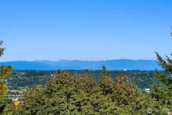 Daytime views of the valley and foothills are equally lovely.