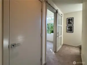 Laundry is just next door...