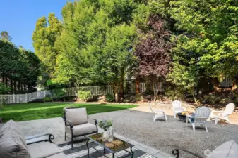 Enjoy effortless indoor-outdoor living with direct access from the kitchen to the spacious backyard.