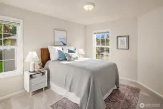 Upstairs 3rd bedroom.