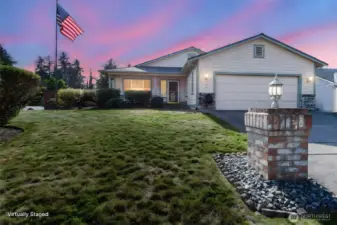 Beautiful 3 bedroom rambler on a spacious corner lot!