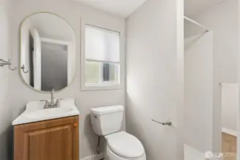 Upstairs 3/4 bathroom