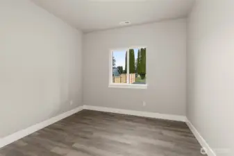 Images shown are from a different home previously constructed by this builder and are provided as examples of workmanship, finish quality, and design style only. The subject property is currently under construction, and specific materials, colors, fixtures, and features may differ upon completion.