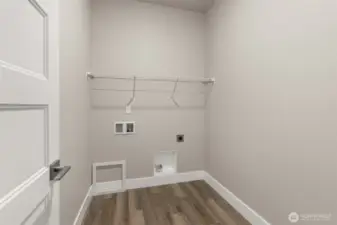 Images shown are from a different home previously constructed by this builder and are provided as examples of workmanship, finish quality, and design style only. The subject property is currently under construction, and specific materials, colors, fixtures, and features may differ upon completion.