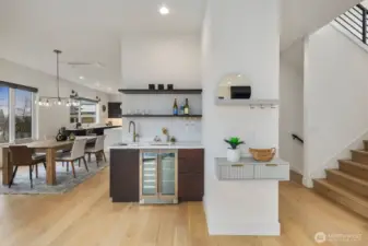 Perfect entertaining layout