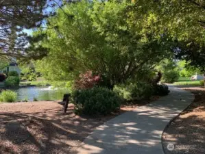 Miles of walking trails