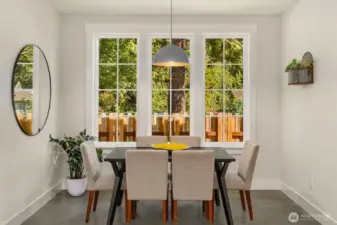 The lower level studio/flex room provides for multi gen, work from home, or separate independent living options.  How would you wish to use this marvelous space?