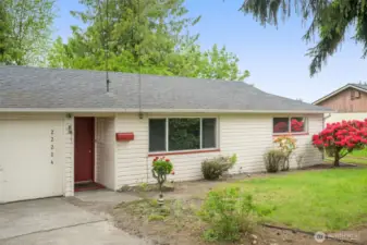 Front of home