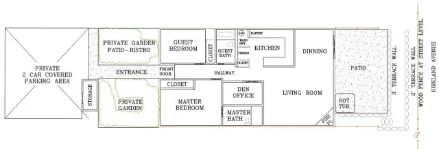 Floor Plan of the condo