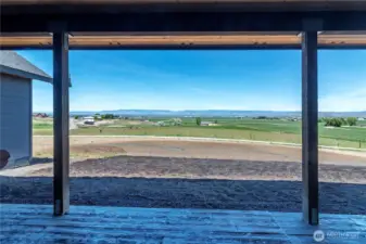 Enjoy a coffee in the morning as you look out over the valley