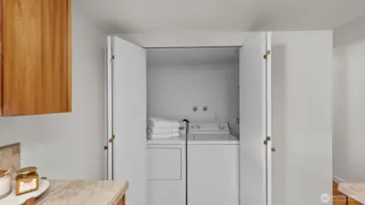 Laundry area