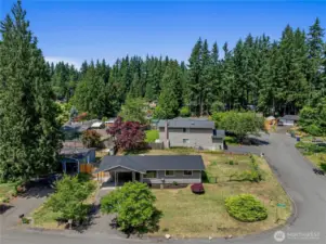 9,000 square foot corner lot