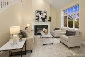 Elegant formal living room with refined décor and sophisticated ambiance