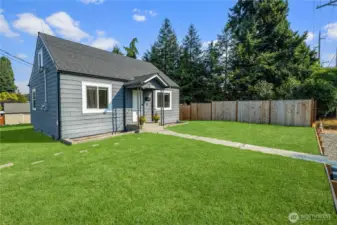 Updated siding and roof for peace of mind