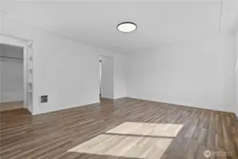 Bright and inviting living space with modern finishes